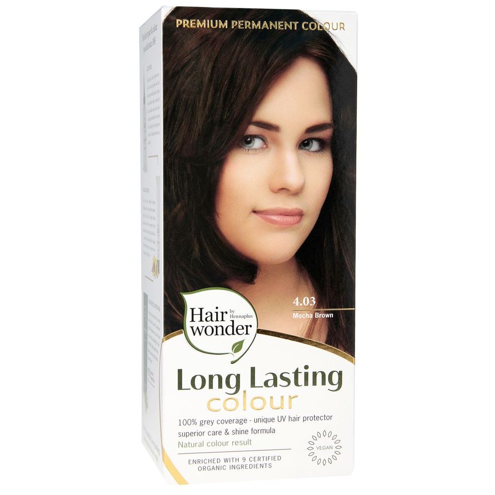 Henna Plus Long lasting colour 4.03 mocha brown 100 ml