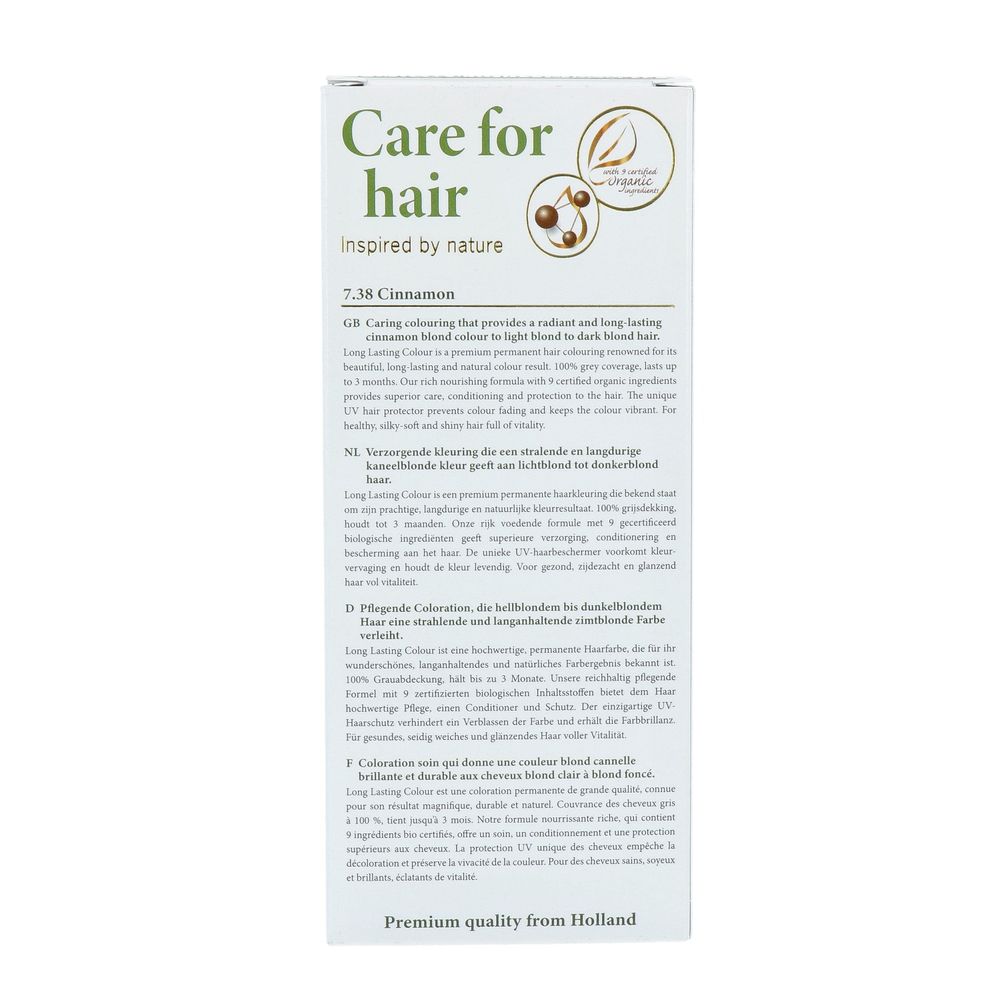Henna Plus Long lasting colour 7.38 cinnamon 100 ml