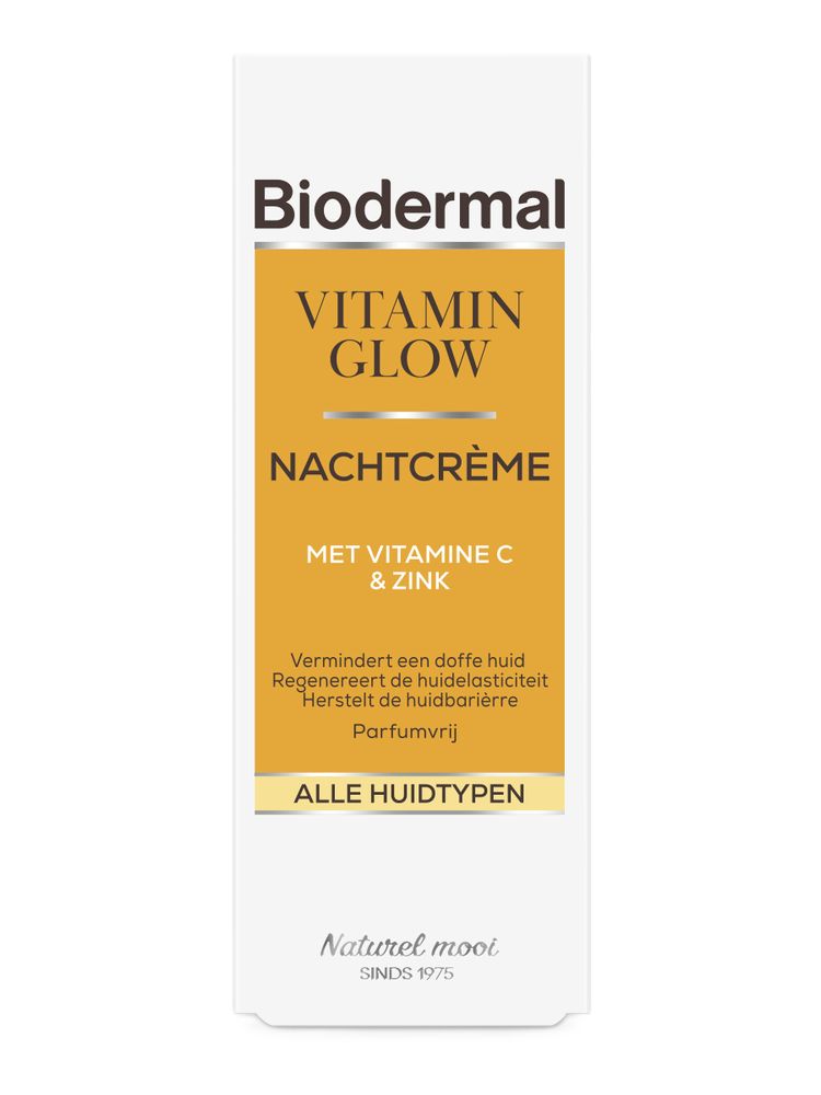 Biodermal Vitamin Glow nachtcreme 50 ml