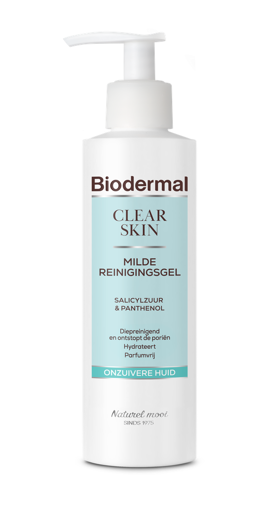 Biodermal Clear Skin Reinigingsgel 200 ml
