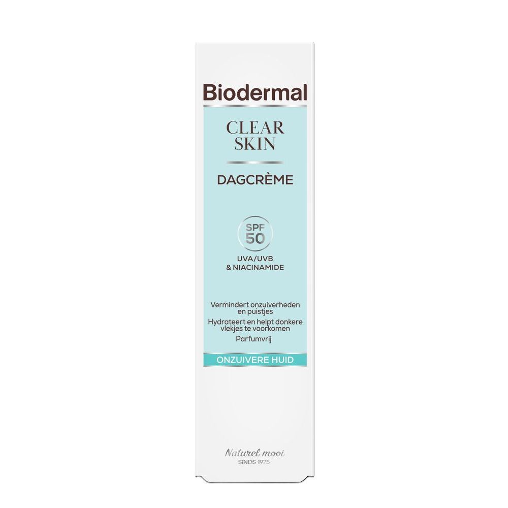 Biodermal Clear Skin Dagcreme SPF50 40 ml
