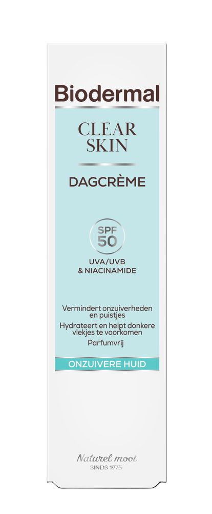 Biodermal Clear Skin Dagcreme SPF50 40 ml