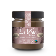 La Vida Vegan Amandel Chocoladepasta In Suiker Verminderd Biologisch 200 gr