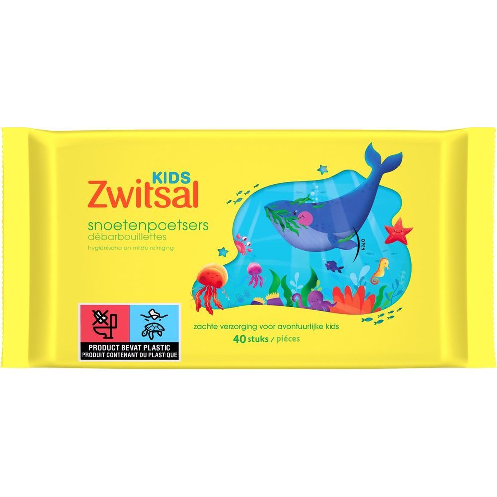 Zwitsal Snoetenpoetsers 40 stuks