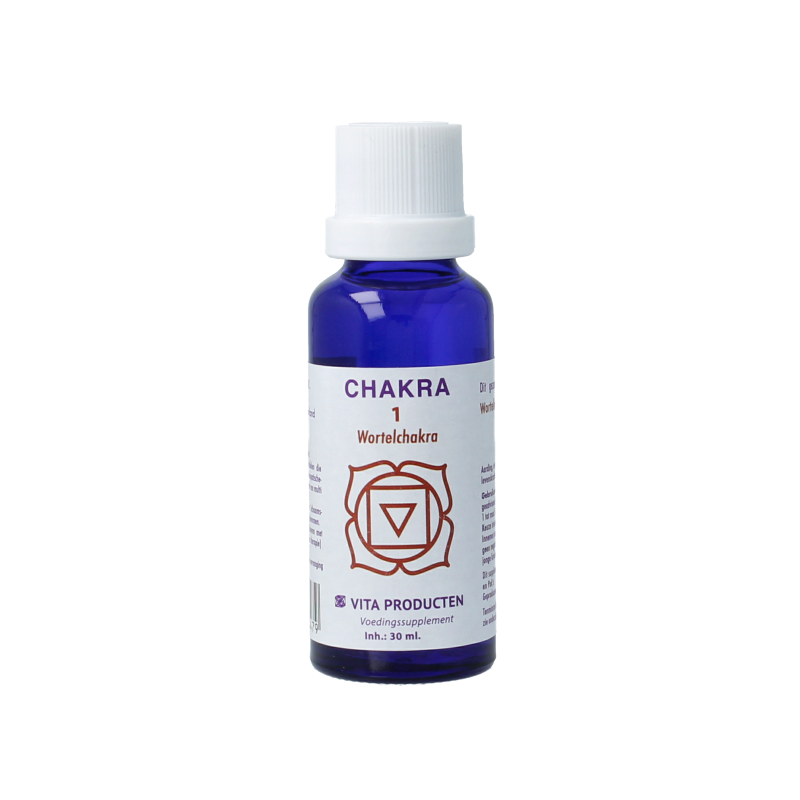 Vita Chakra 1 wortelchakra (rood) 30 ml