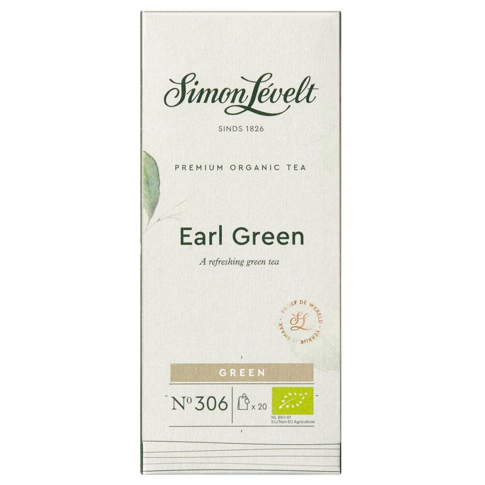 Simon Levelt Earl Green Theezakjes 20 st