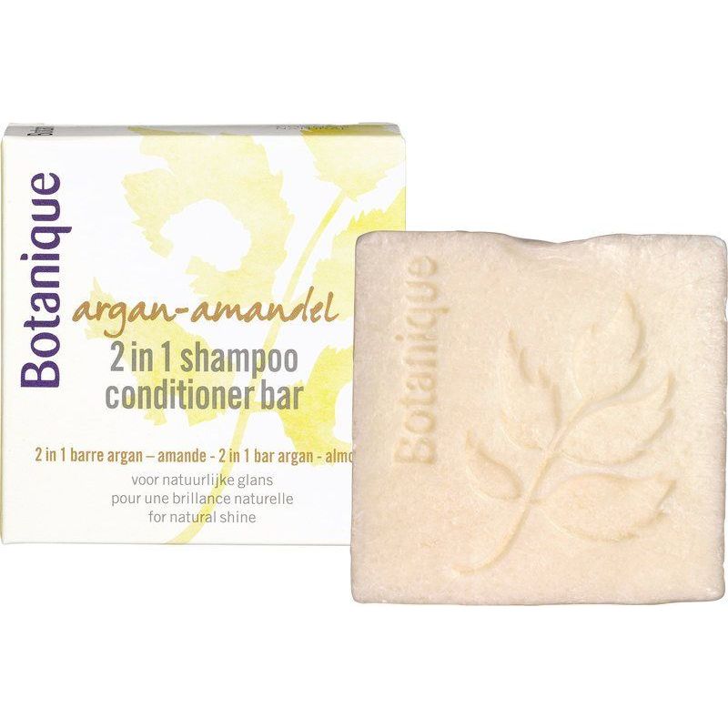 Botanique 2-in-1 Shampoo conditioner bar argan & amandel 100 gram