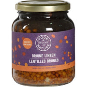 Your Organic Nature Bruine Linzen 360 gr