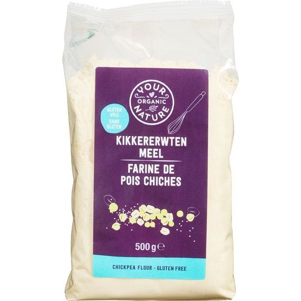 Your Organic Nature Kikkererwtenmeel bio 500 gram