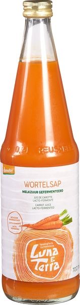 Luna E Terra Wortelsap Melkzuur Gefermenteerd 700 ml