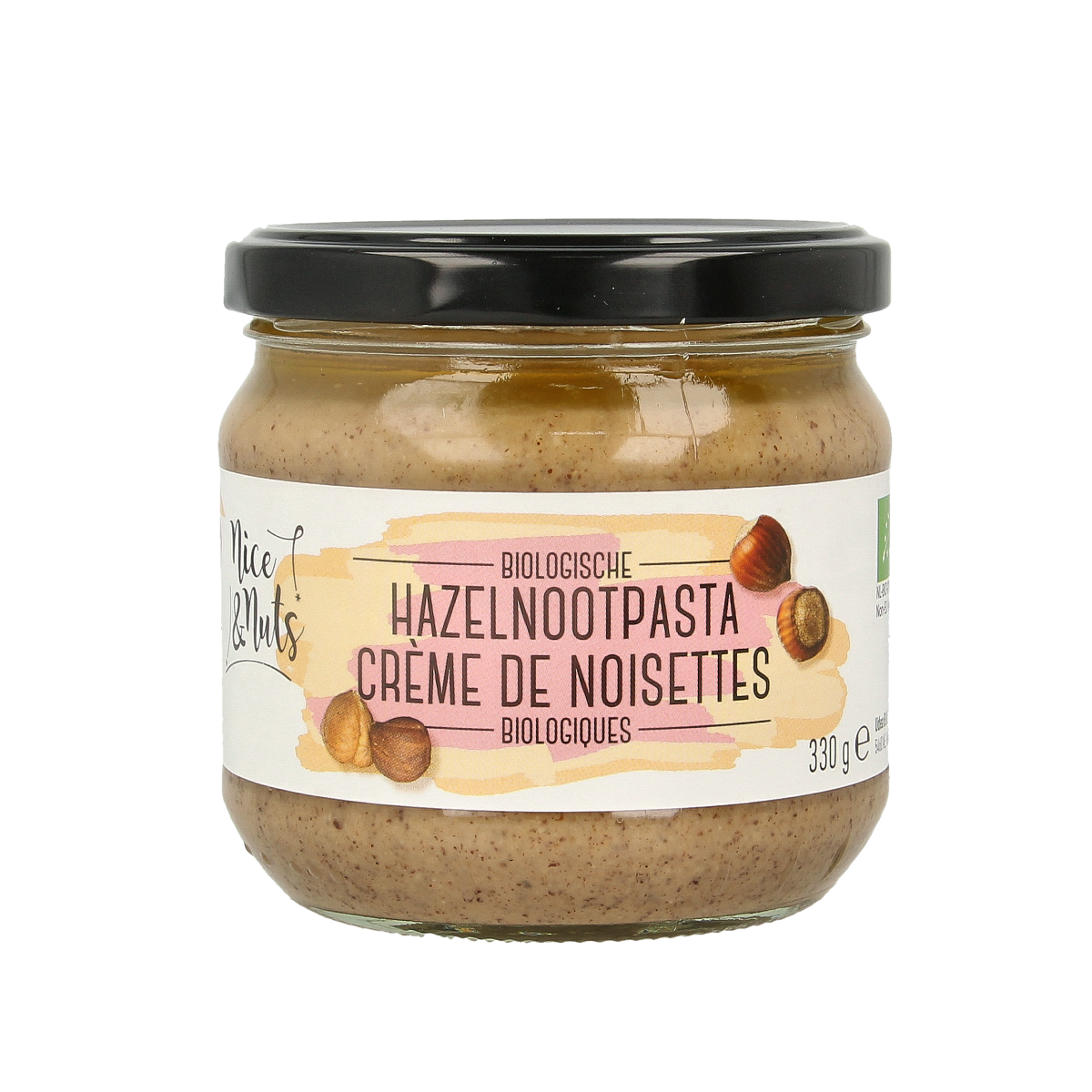 Nice & Nuts Hazelnootpasta 330 gram