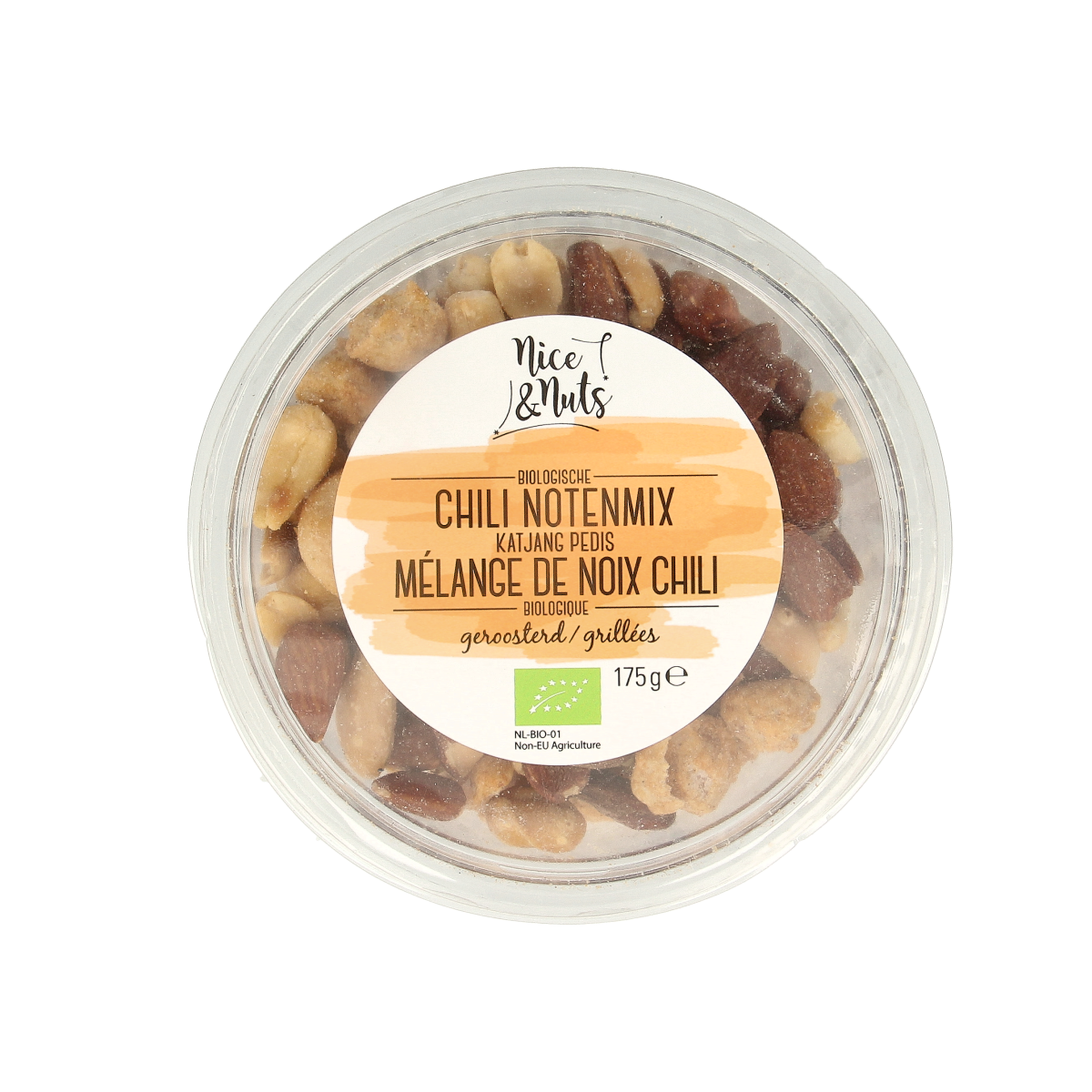 Nice & Nuts Chili notenmix met katjang pedis 175 gram