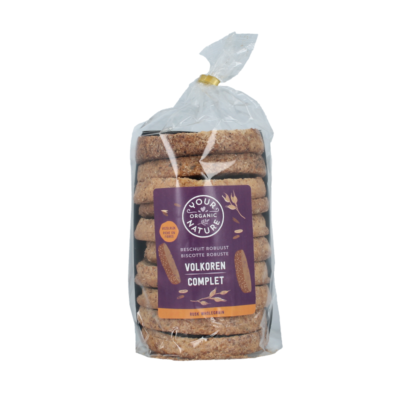 Your Organic Nature Beschuit volkoren bio 10 stuks