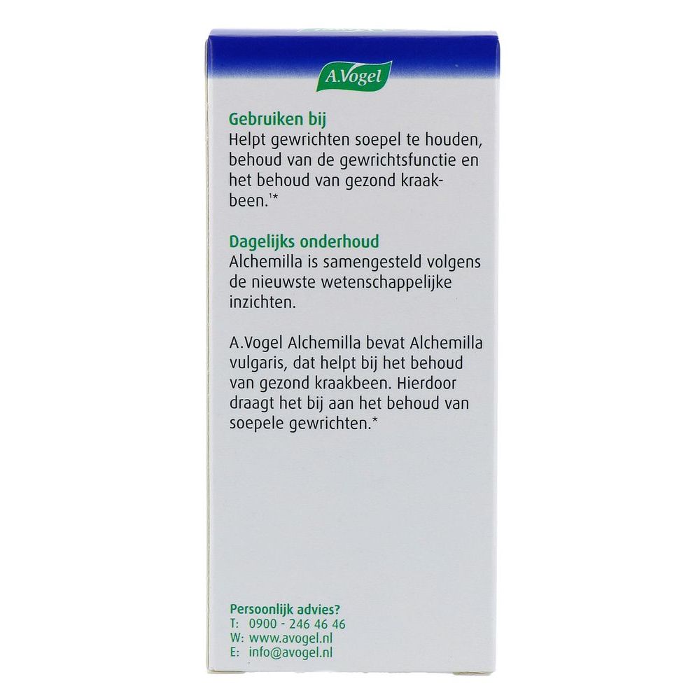 A.Vogel Alchemilla complex gewrichten 60 tabletten
