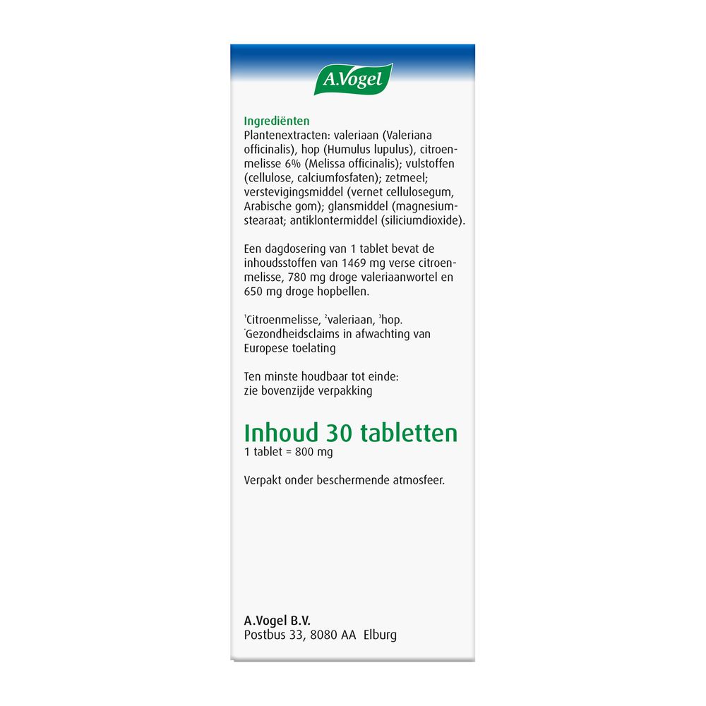 A Vogel Dormeasan nachtrust 3 in 1 30 tabletten