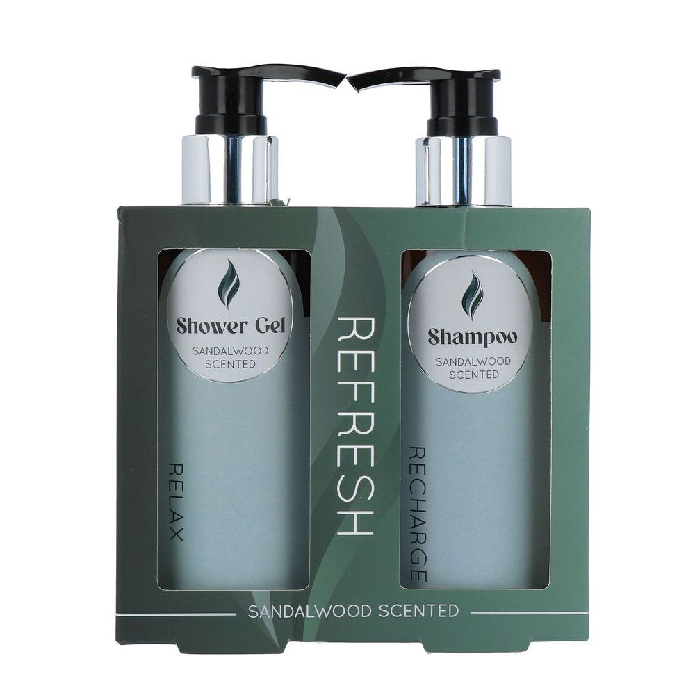 Refresh Geschenkset Heren Douchegel En Shampoo 1 st