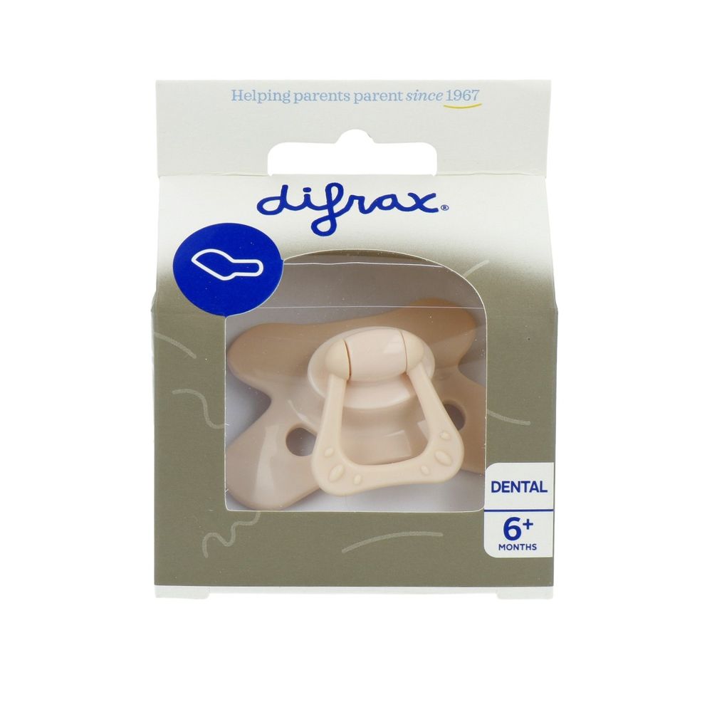 Fopspeen Dental 6+ Maanden - Pure Blossom - Difrax