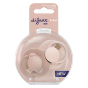 Difrax Lovi Dynamic Fopspeen 0-6m Nude/Blush 2 stuks