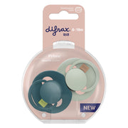 Difrax Lovi Dynamic Fopspeen 6-18m Pistachio/Green 2 stuks