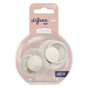 Difrax Lovi Dynamic Fopspeen 18+m Coconut/Ivory 2 stuks