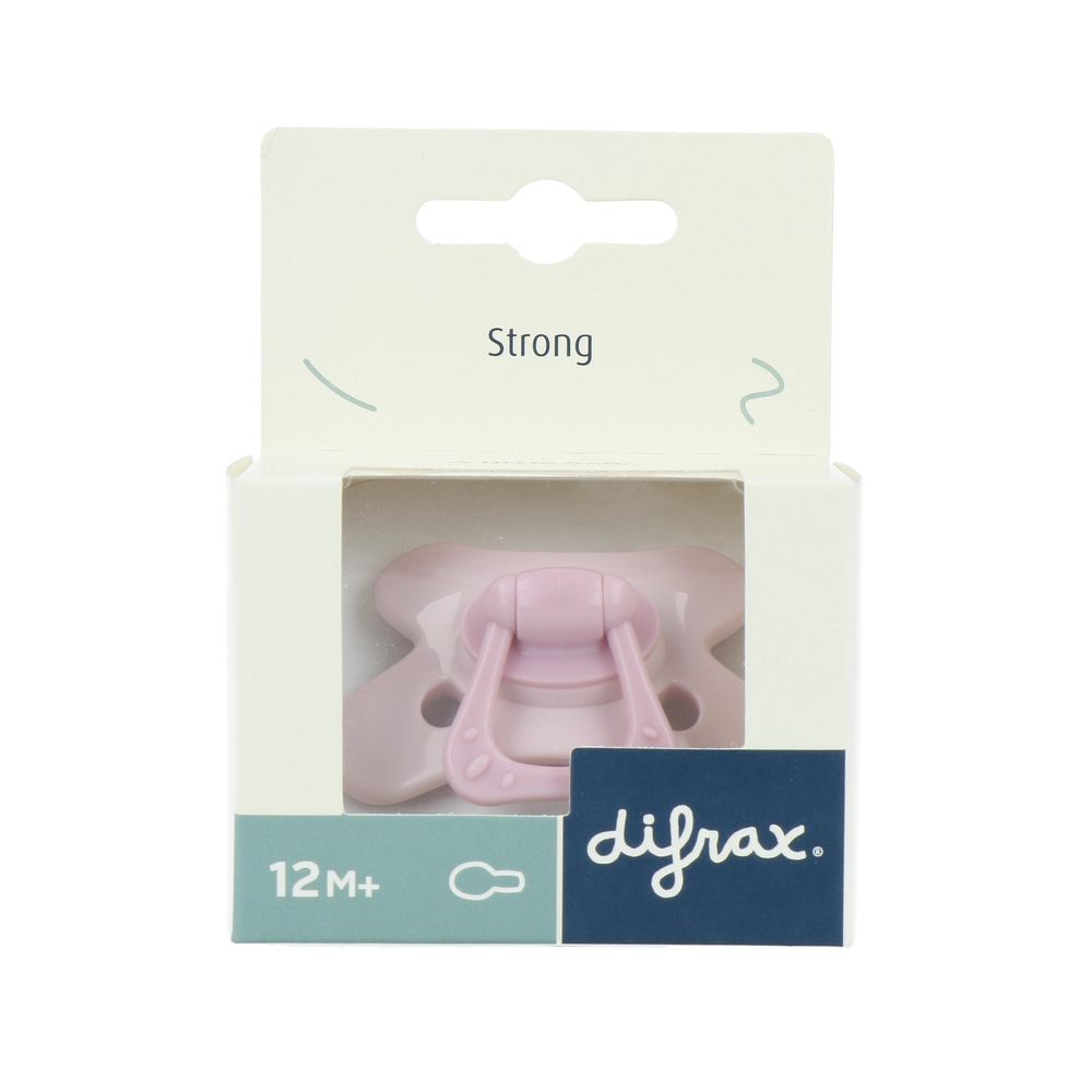 Difrax Fopspeen Natural 12+ M SE Rose Quartz