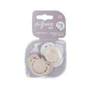 Difrax Dynamic Fopspeen Newborn Babyshower Pink 2 stuks