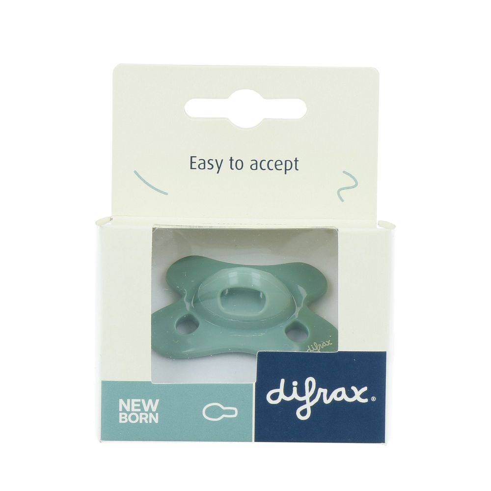 Difrax Natural Fopspeen Newborn Uni Sage