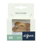 Difrax Natural Fopspeen Newborn Uni Caramel