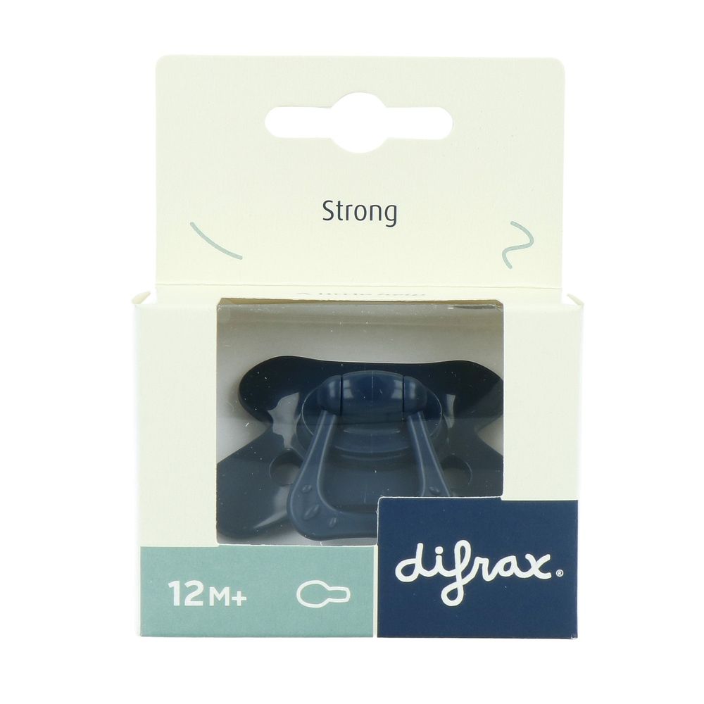 Difrax Natural Fopspeen 12+m Uni Blackberry
