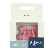 Difrax Natural Fopspeen 12+m Uni Raspberry