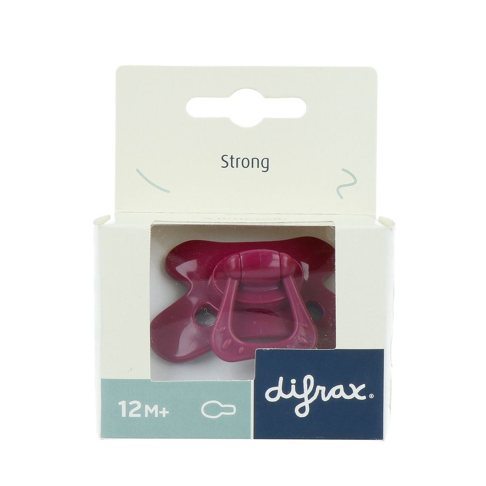 Difrax Natural Fopspeen 12+m Uni Wildberry