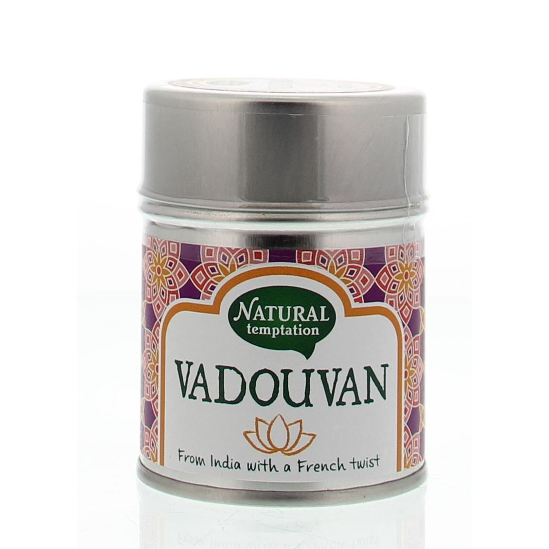 Natural Temptation Vaduovan blikje natural spices bio 50 gram