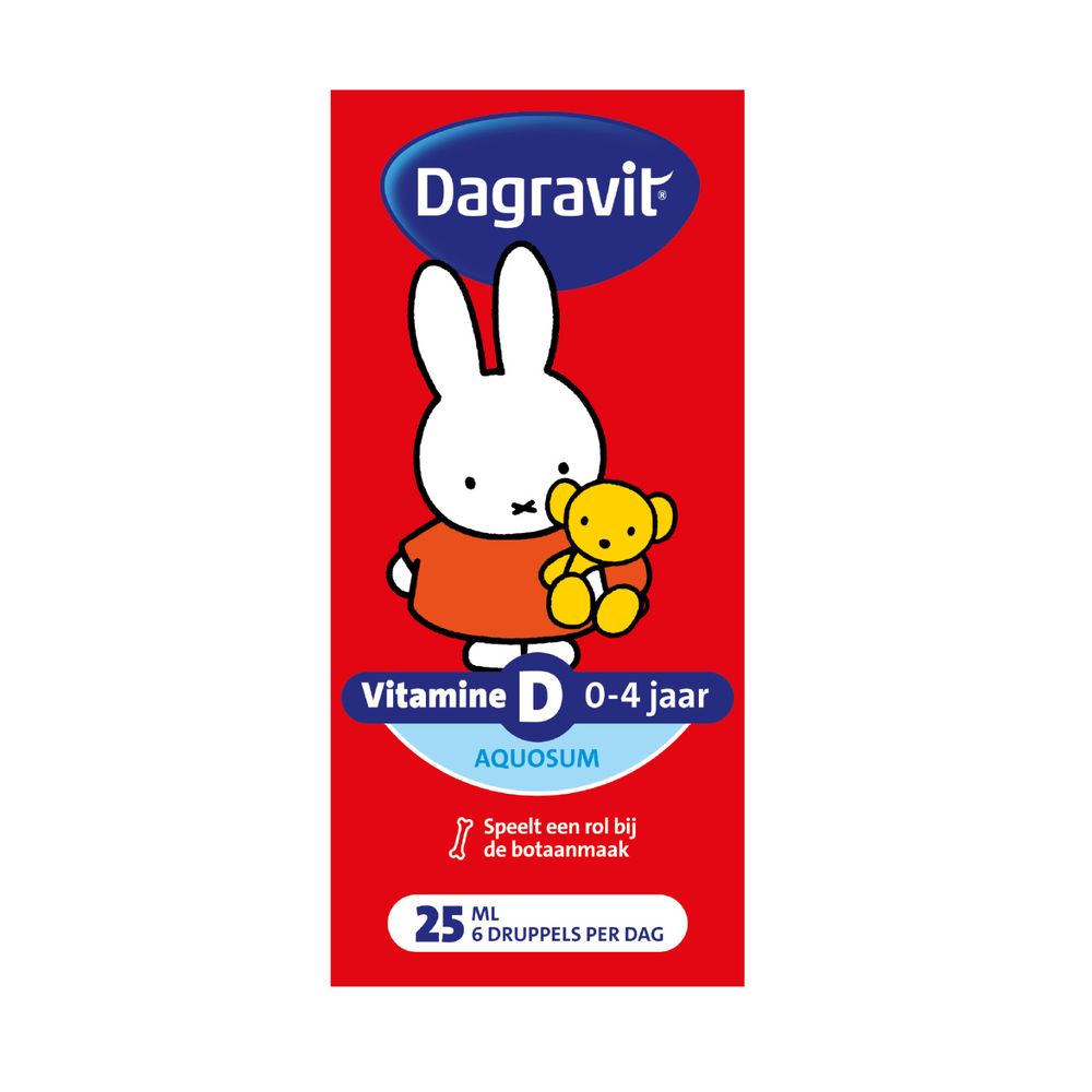 Dagravit Vitamine D Kids Aquosum Druppels 25 ml