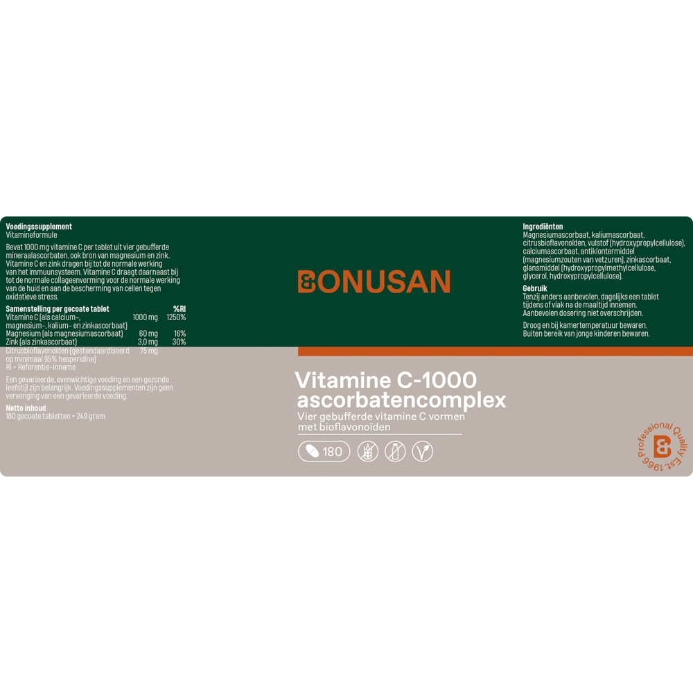 Bonusan Vitamine C 1000 ascorbatencomplex