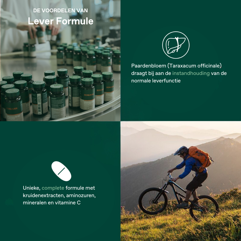 Bonusan Lever formule 60 tabletten