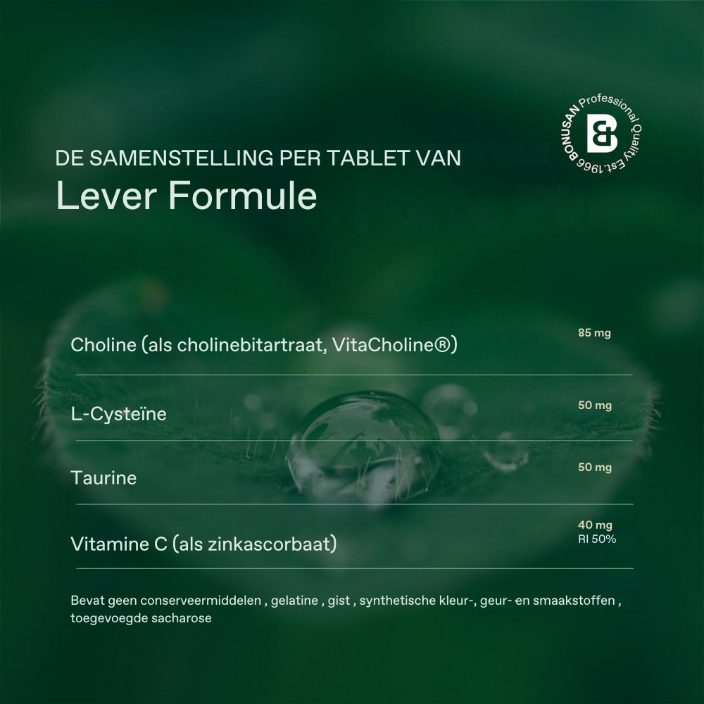 Bonusan Lever formule 60 tabletten