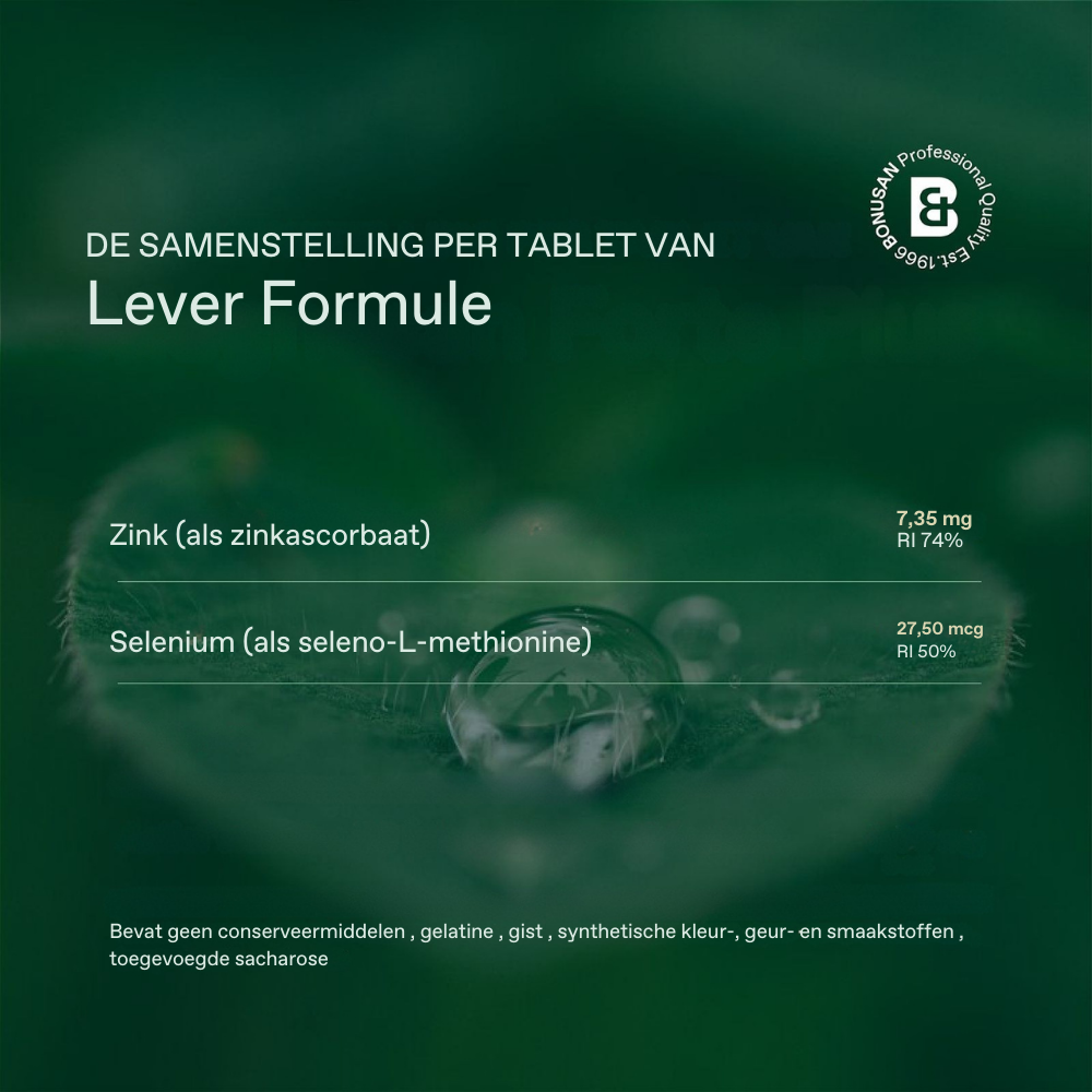 Bonusan Lever formule 60 tabletten