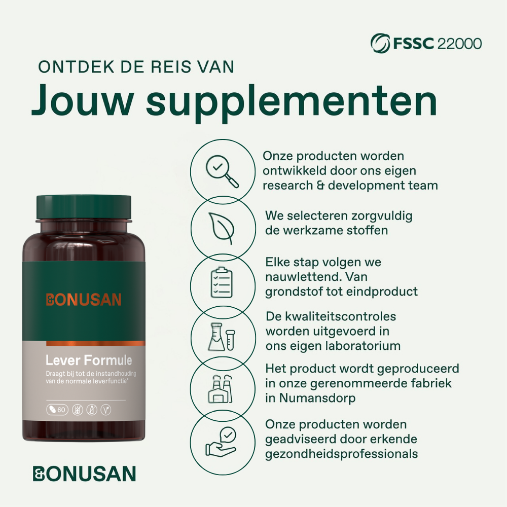 Bonusan Lever formule 60 tabletten