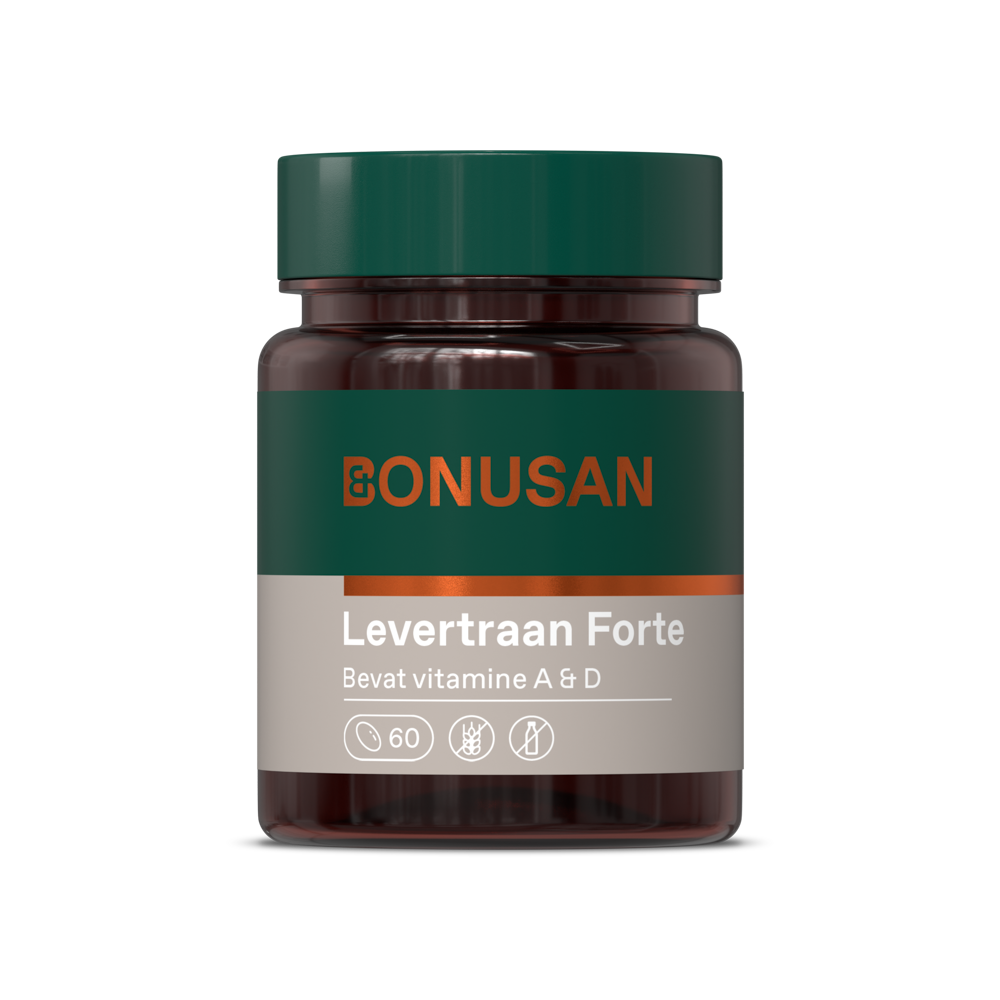 Bonusan Levertraan Forte Softgels 60 sg
