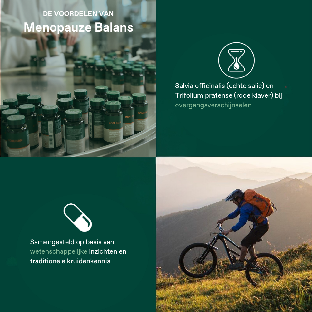 Bonusan Menopauze balans 60 capsules