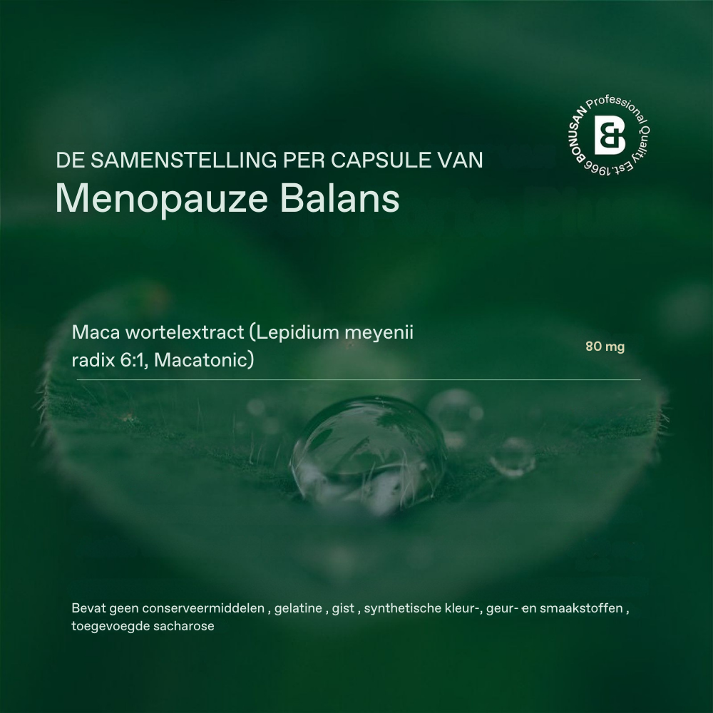Bonusan Menopauze balans 60 capsules