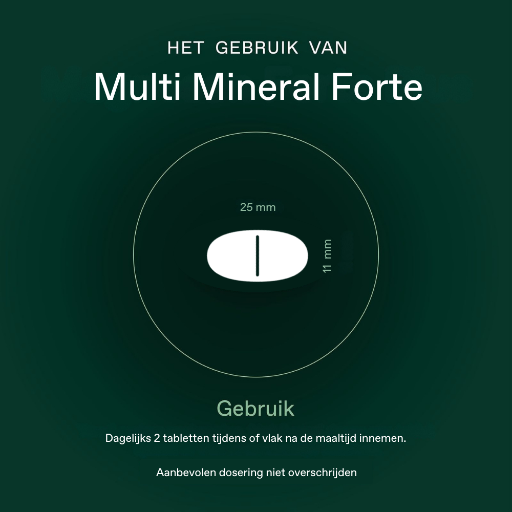 Bonusan Multi mineral forte 60 tabletten