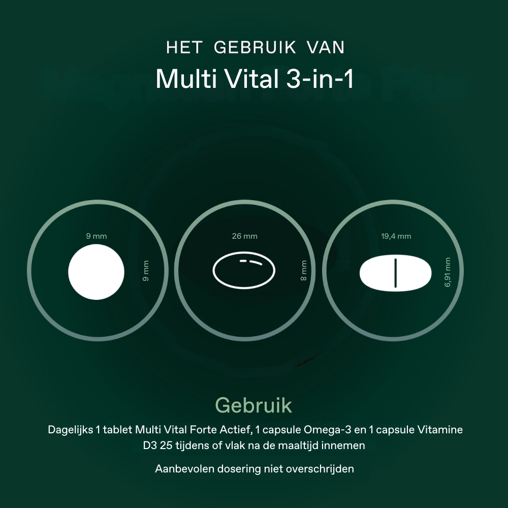 Bonusan Multi vital 3-in-1 28 dagdoses