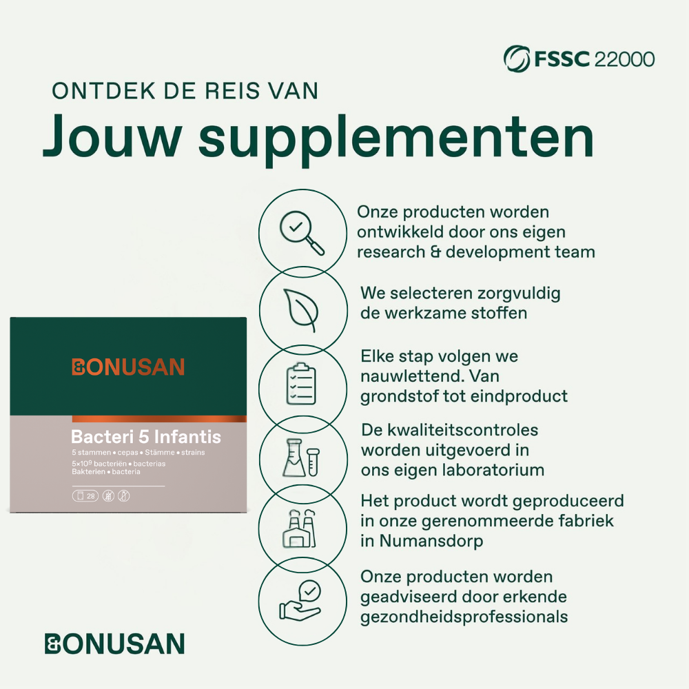 Bonusan Bacteri 5 infantis 28 sachets