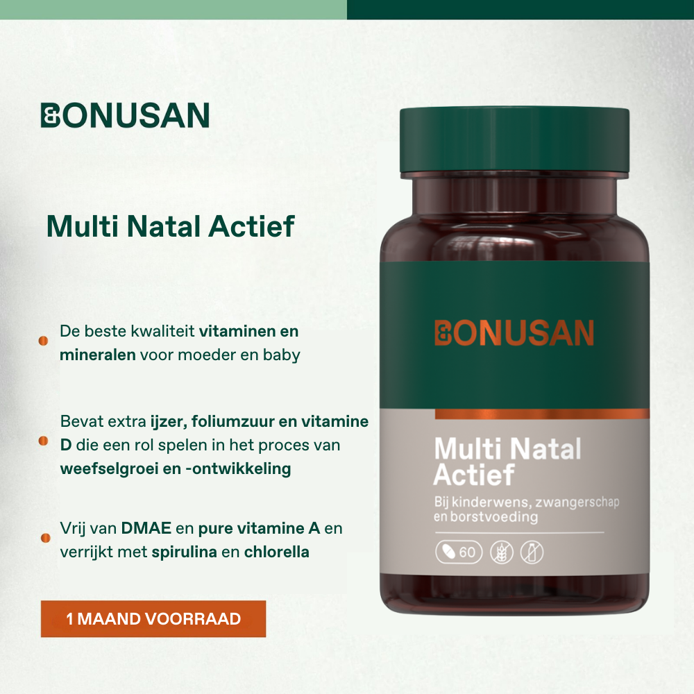Bonusan Multi Natal Actief 60 tabletten