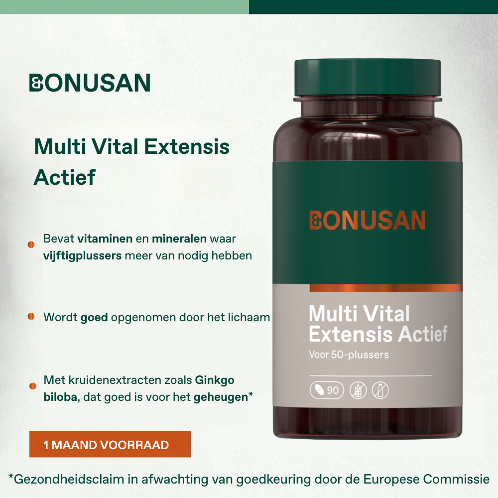 Bonusan Multi Vital Extensis Actief 90 tabletten