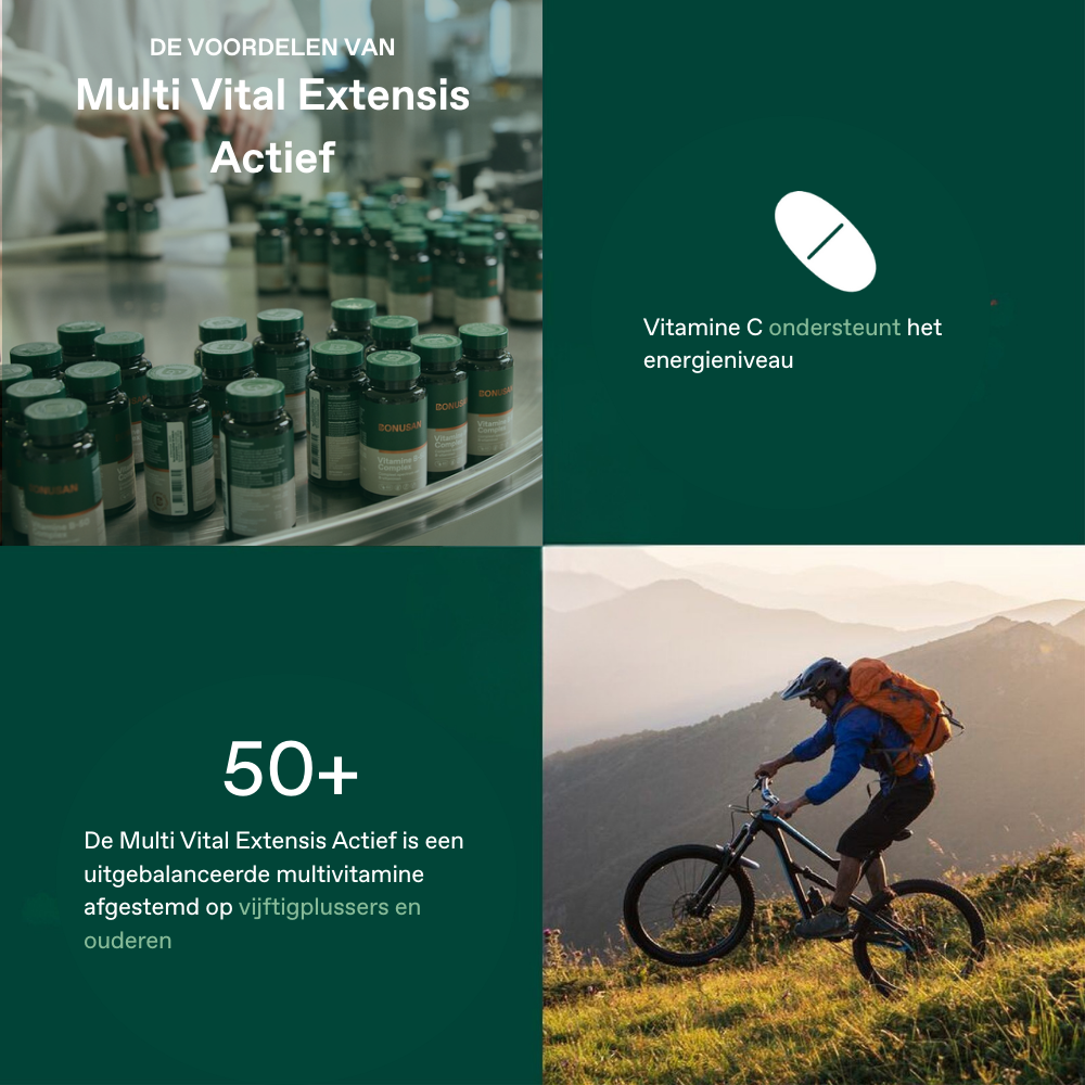 Bonusan Multi Vital Extensis Actief 90 tabletten