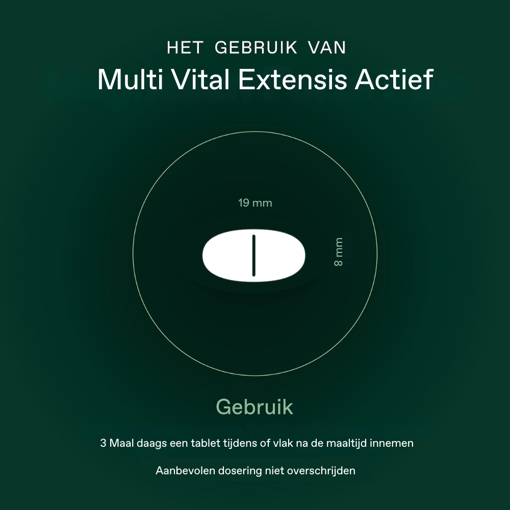 Bonusan Multi Vital Extensis Actief 90 tabletten