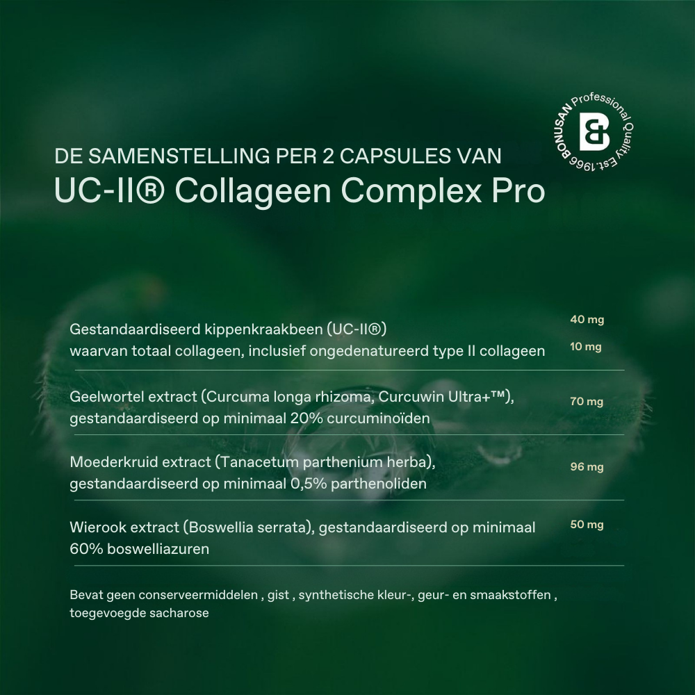 Bonusan UC-II® Collageen Complex Pro 60 capsules