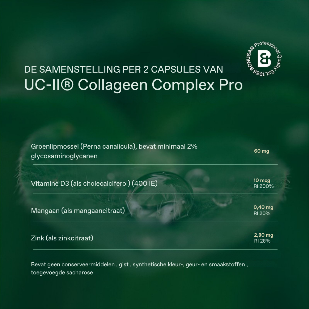 Bonusan UC-II® Collageen Complex Pro 60 capsules